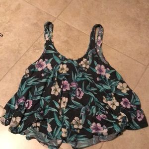 Floral tank top